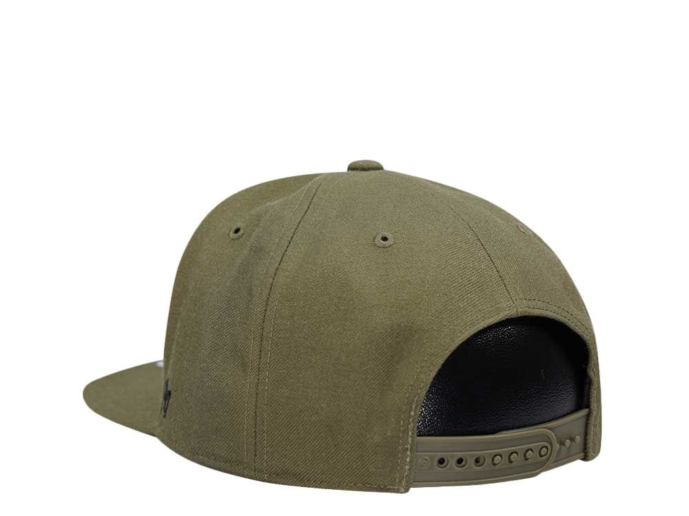 47Brand Pittsburgh Pirates Sandalwood Ballpark Camo Captain Snapback Hat