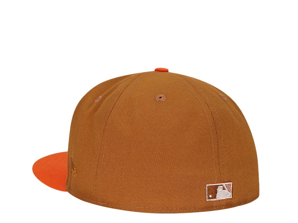 New Era Detroit Tigers All Star Game 2005 Bourbon Team Orange Two Tone Edition 59Fifty Fitted Hat