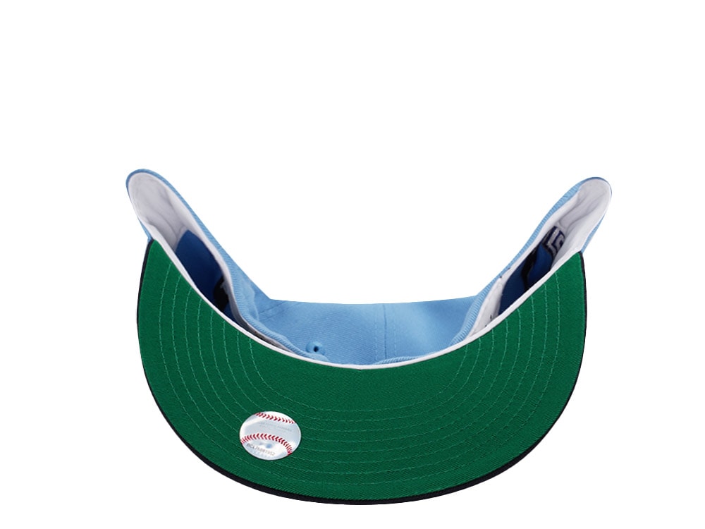 New Era Toronto Blue Jays 50th Anniversary Sky Blue Two Tone Edition 59Fifty Fitted Cap