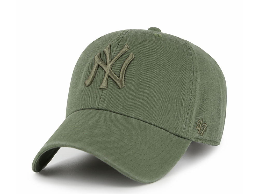 47 Brand New York Yankees Moss Clean Up Strapback Cap