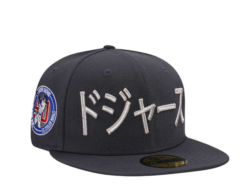 New Era Los Angeles Dodgers Ohtani 50 50 Season Dark Graphite Prime Edition 59Fifty Fitted Hat