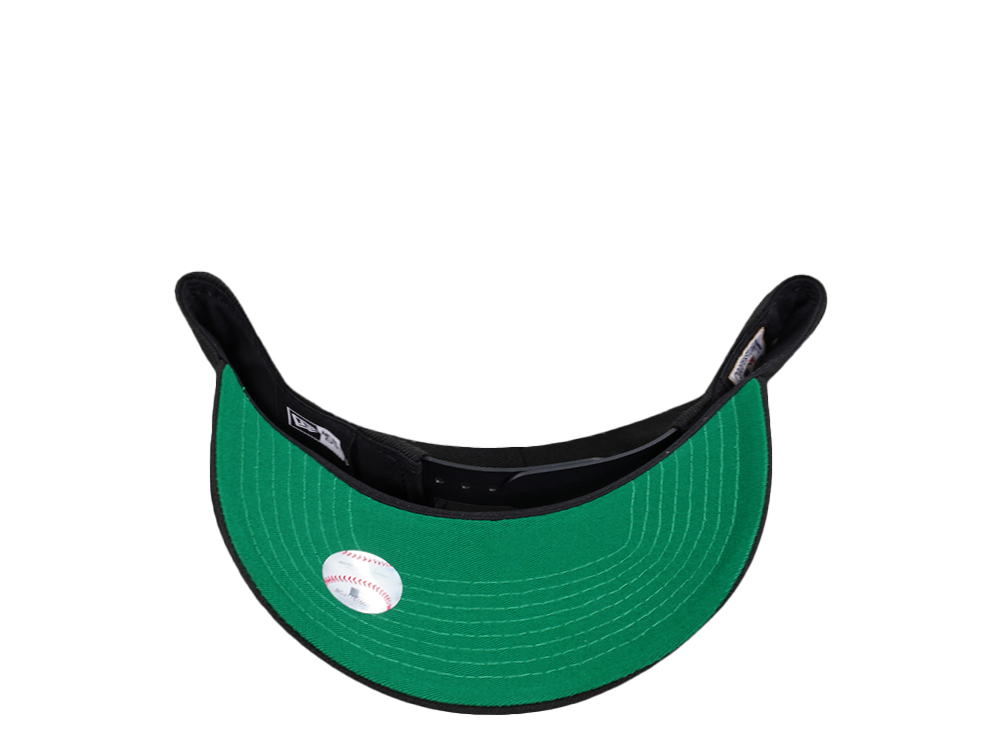 New Era Seattle Mariners 40th Anniversary Throwback Black Edition 9Forty A Frame Snapback Hat