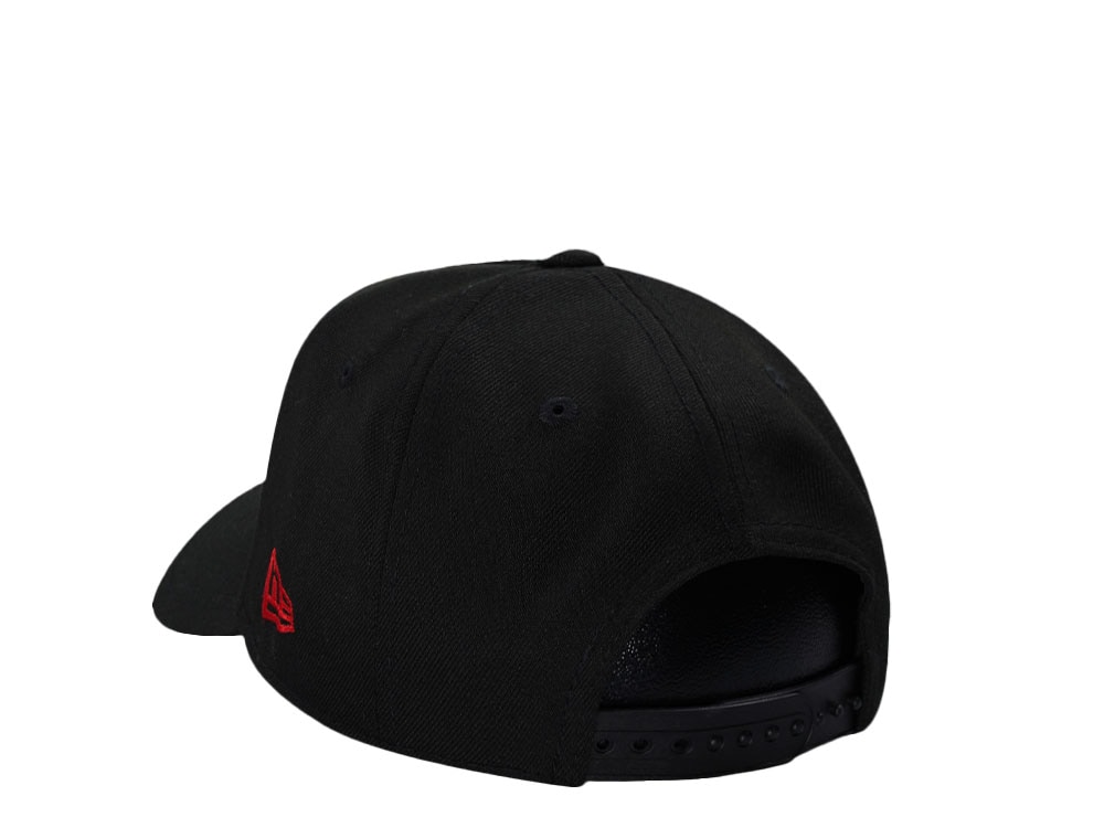 New Era Los Angeles Angels Black Prime Metallic Edition 9Forty A Frame Snapback Hat