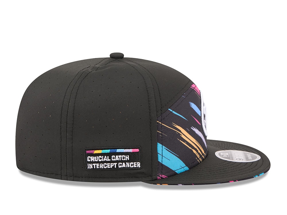 New Era Tennessee Titans Crucial Catch 2026 Black Edition 9Fifty Split Panel Snapback Cap