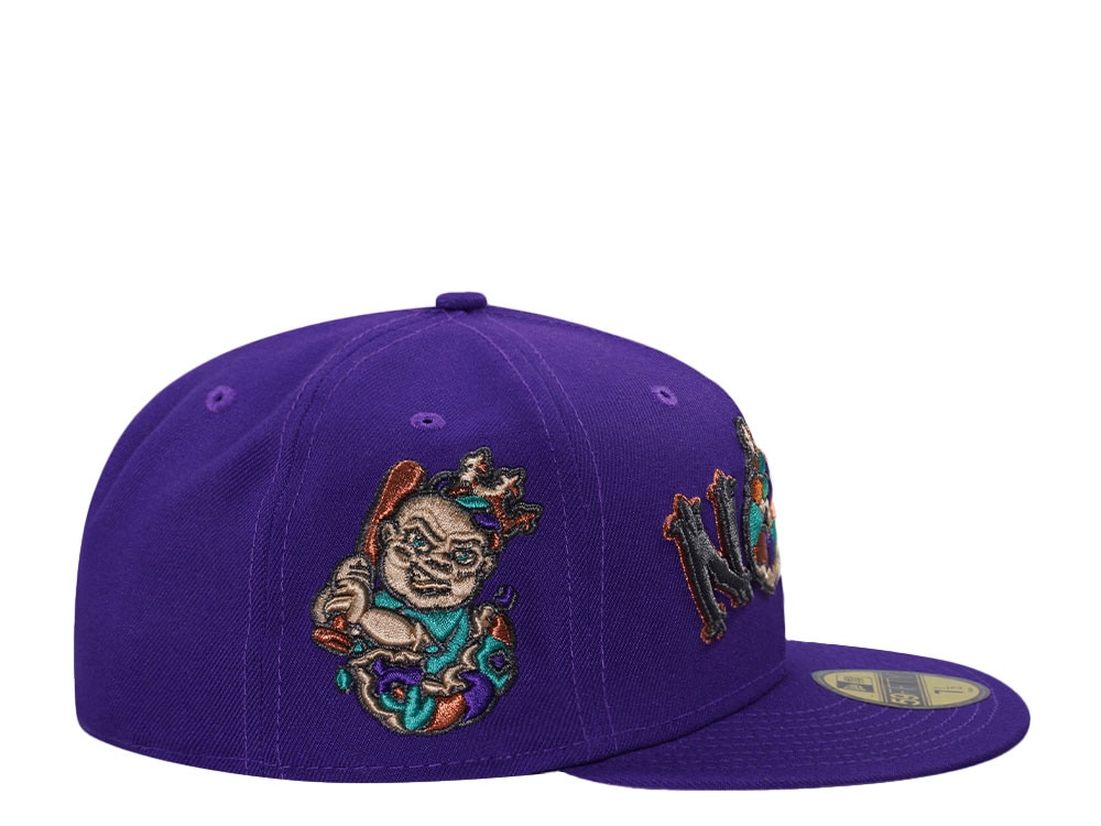 New Era New Orleans Baby Cakes Purple Prime Edition 59Fifty Fitted Hat