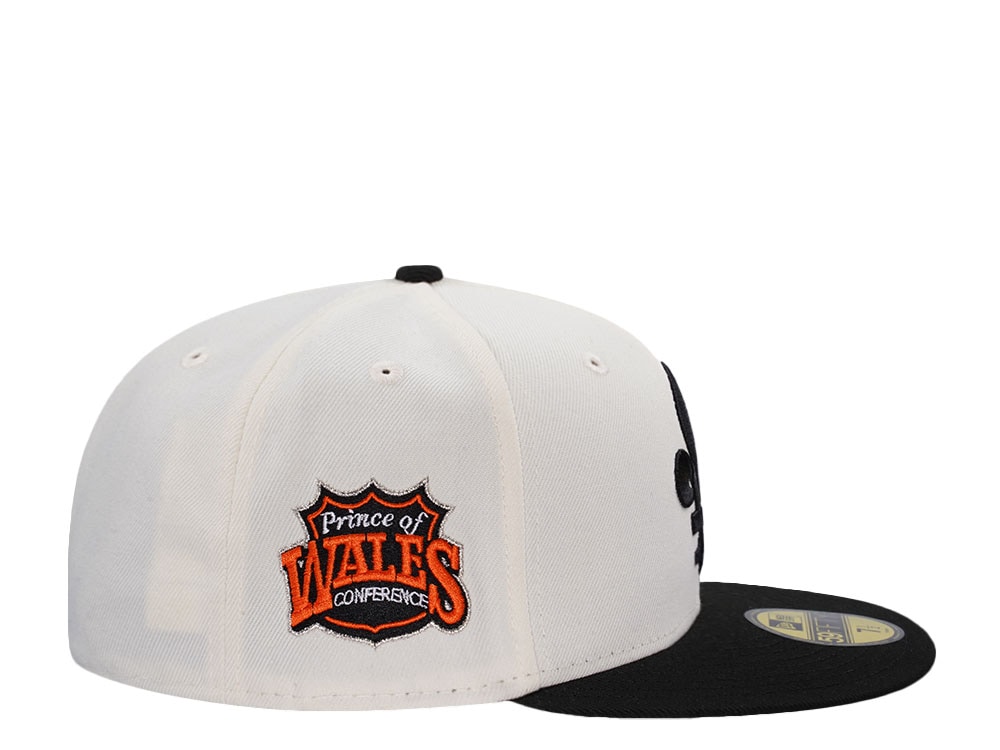 New Era Quebec Nordiques Prince of Wales Conference Chrome Two Tone Edition 59Fifty Fitted Cap