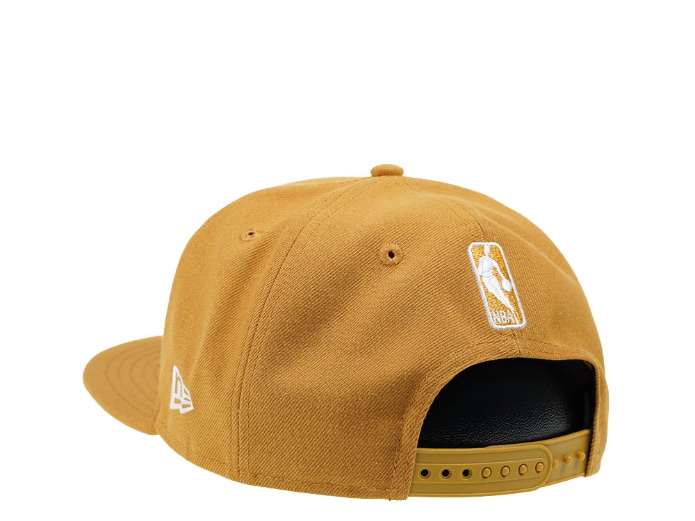 New Era Los Angeles Lakers Panama Tan Edition 9Fifty Snapback Hat