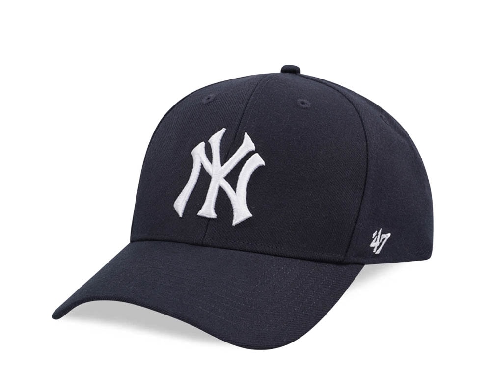 47Brand New York Yankees Navy Ballpark MVP Snapback Hat
