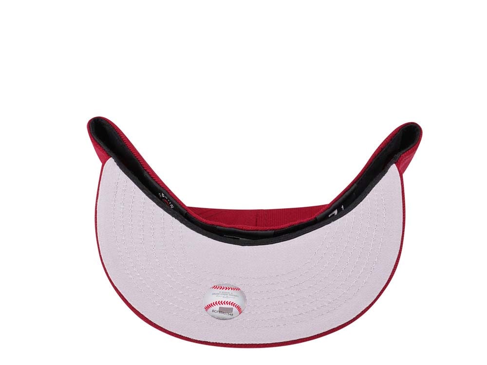 New Era Milwaukee Brewers Smooth Red Classic Edition 59Fifty Fitted Hat
