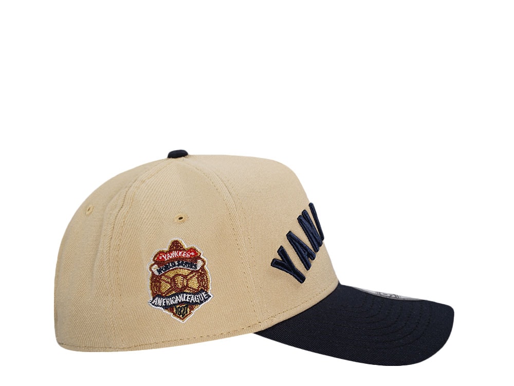 New Era New York Yankees World Series 1927 Vegas Two Tone 9Forty A Frame Snapback Hat