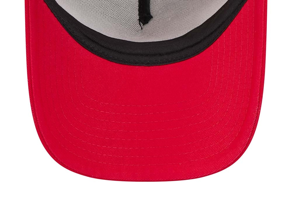 New Era San Francisco 49ers Sideline 2024 9Forty A Frame Trucker Snapback Hat