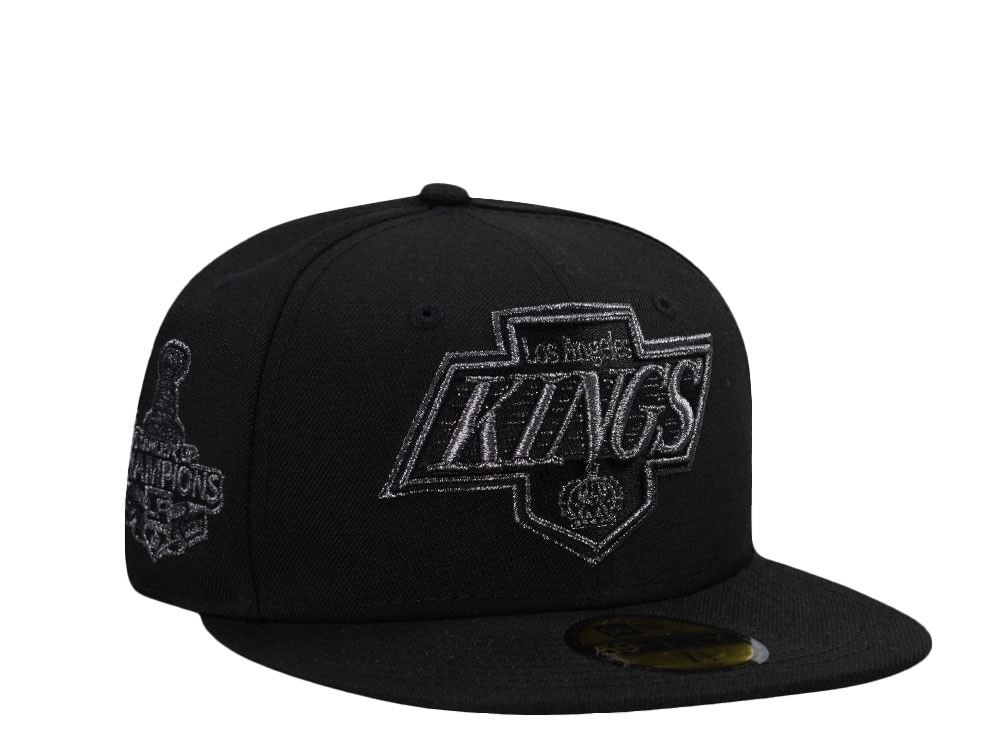 New Era Los Angeles Kings Stanley Cup 2012 Liquid Titanium Prime Edition 59Fifty Fitted Cap