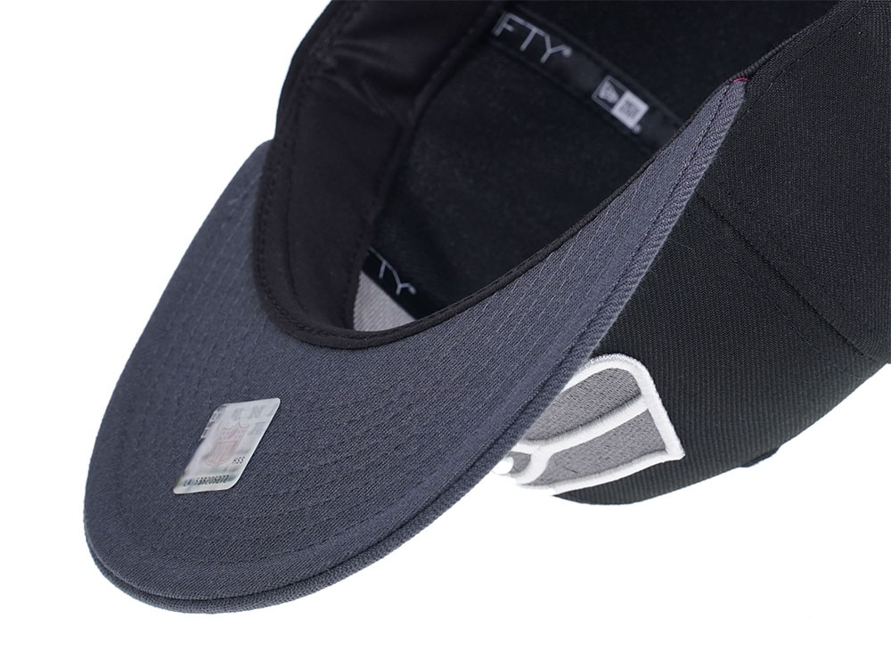 New Era Seattle Seahawks Two Tone Gray  Edition 59Fifty Fitted Hat