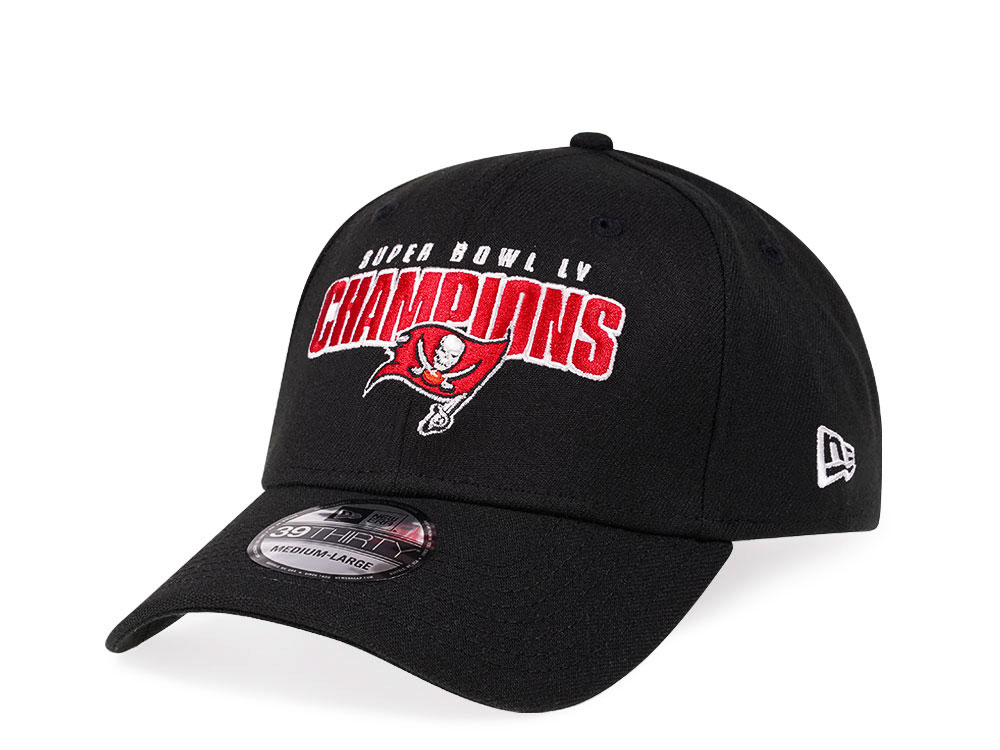 New Era Tampa Bay Buccaneers Super Bowl LV Champions 39Thirty Stretch Hat