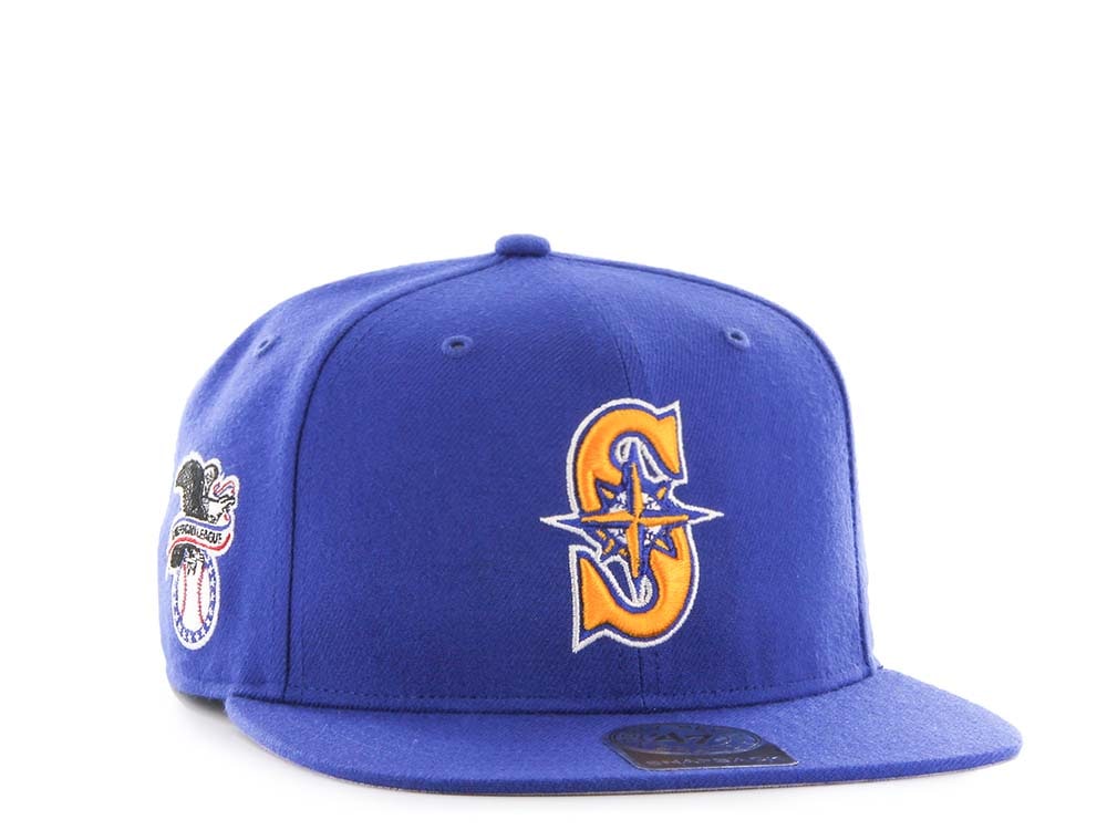 47Brand Seattle Mariners Sure Shot Captain Snapback Hat