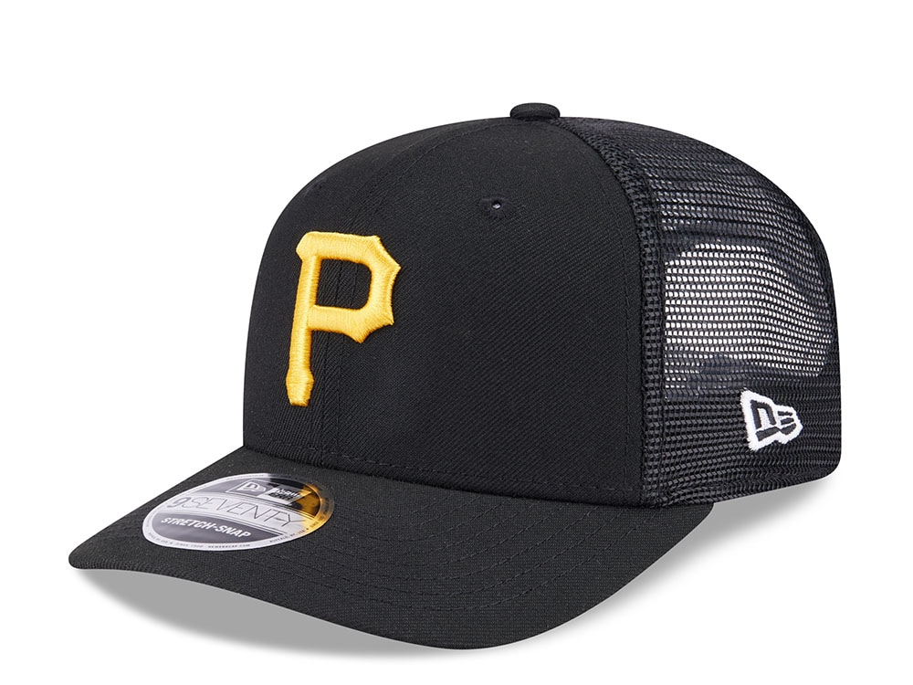 New Era Pittsburgh Pirates Black Edition 9Seventy Trucker Snapback Cap