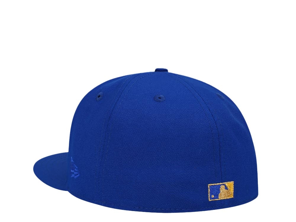 New Era Los Angeles Dodgers Jackie Robinson 75 Years Black Gold Edition 59Fifty Fitted Hat
