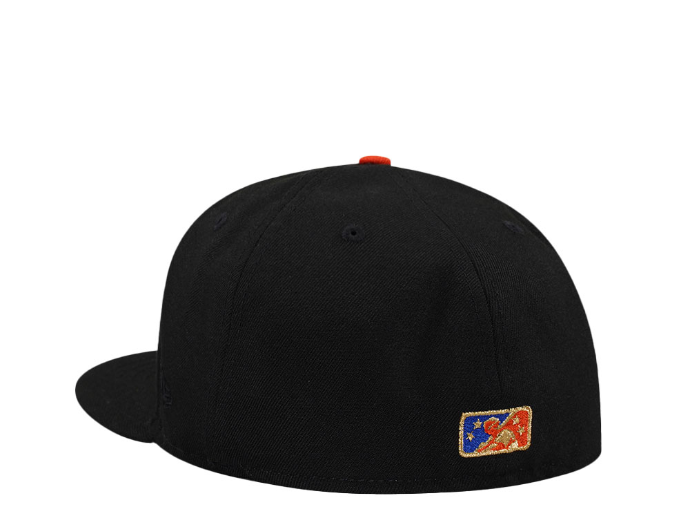 New Era Brooklyn Cyclones Black Gold Edition 59Fifty Fitted Hat