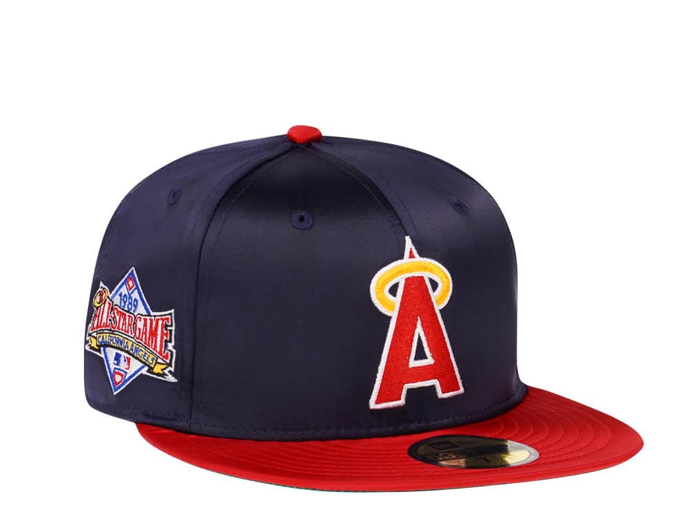 New Era California Angels All Star Game 1989 Satin Elite Edition 59Fifty Fitted Hat