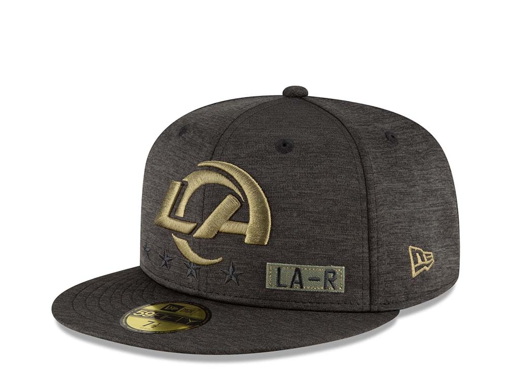 New Era Los Angeles Rams Salute to Service 2020 Fitted 59Fifty Hat