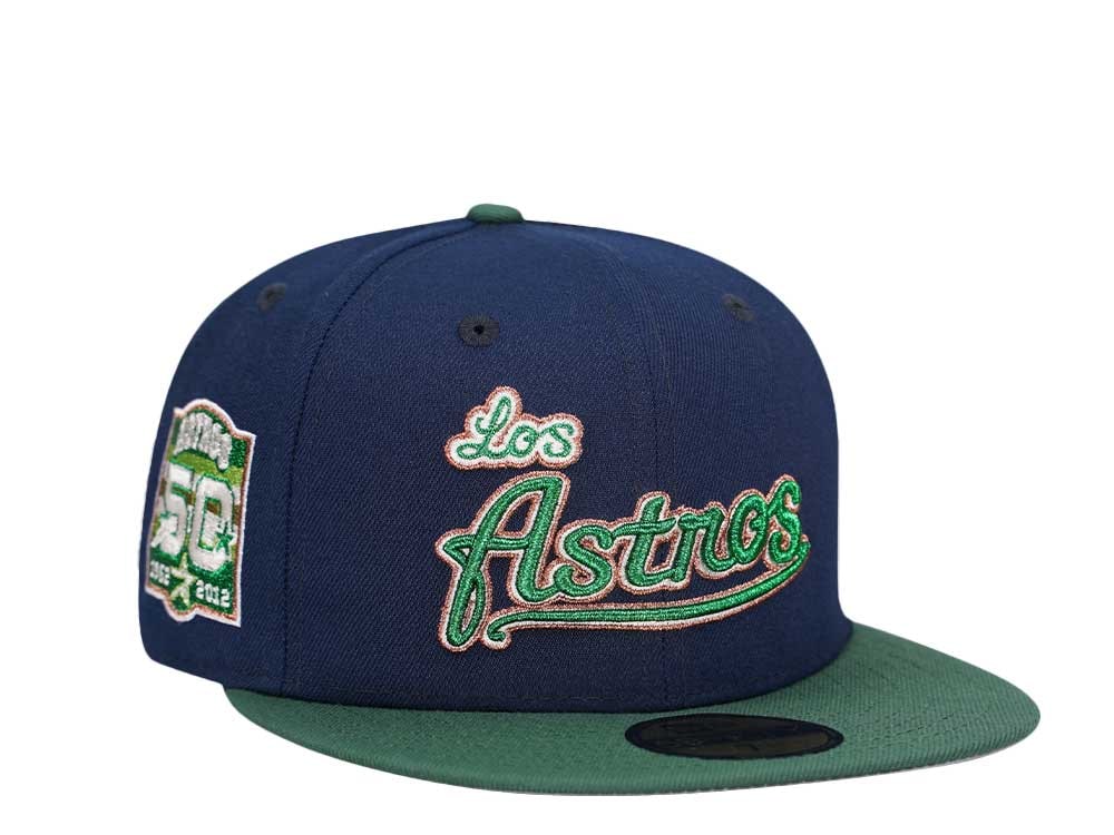 New Era Houston Astros 50th Anniversary Ocean Copper Two Tone Edition 59Fifty Fitted Hat