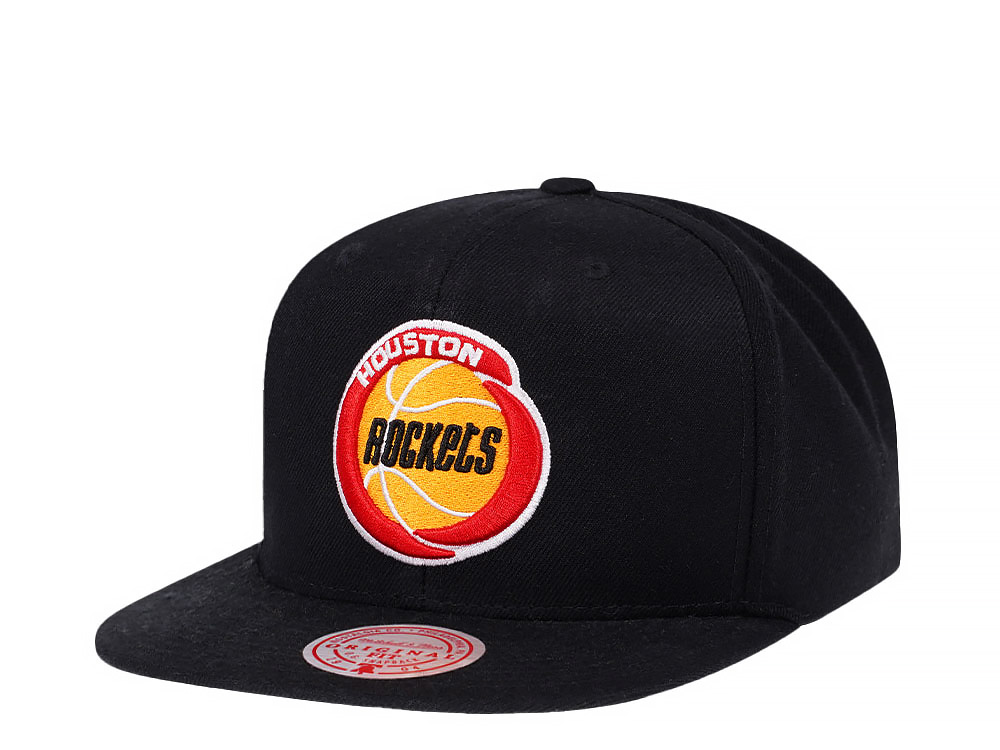 Mitchell & Ness Houston Rockets Wool Solid Snapback Hat