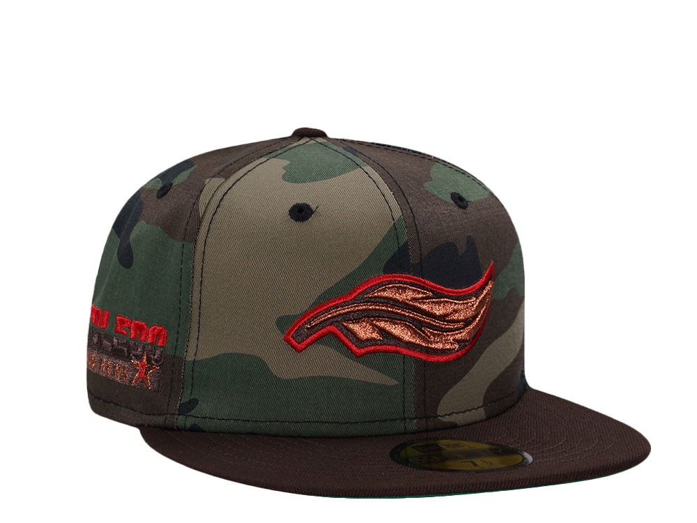 New Era Toledo Mud Hens Camo Copper Two Tone Edition 59Fifty Fitted Hat