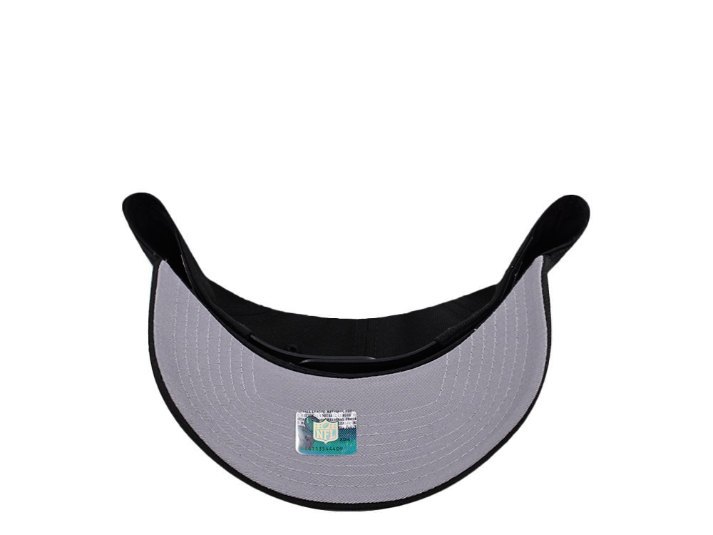 New Era Miami Dolphins Helmet Black Prime Edition 9Forty A Frame Snapback Cap