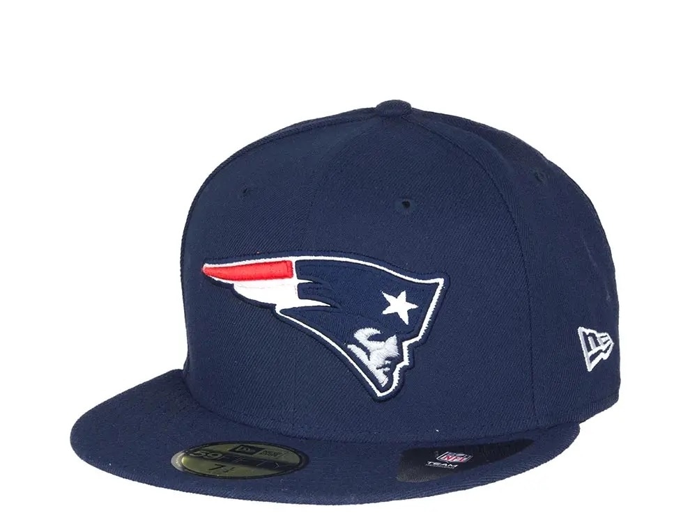 New Era New England Patriots All Navy 59fifty Fitted Hat