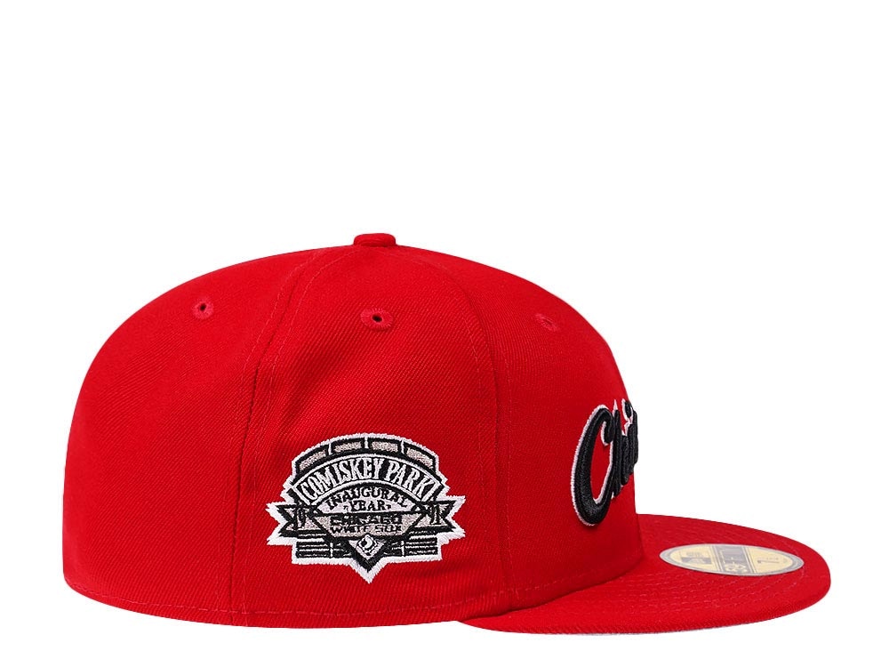 New Era Chicago White Sox Comiskey Park Inaugural Year 1991 Color Flip Edition 59Fifty Fitted Hat