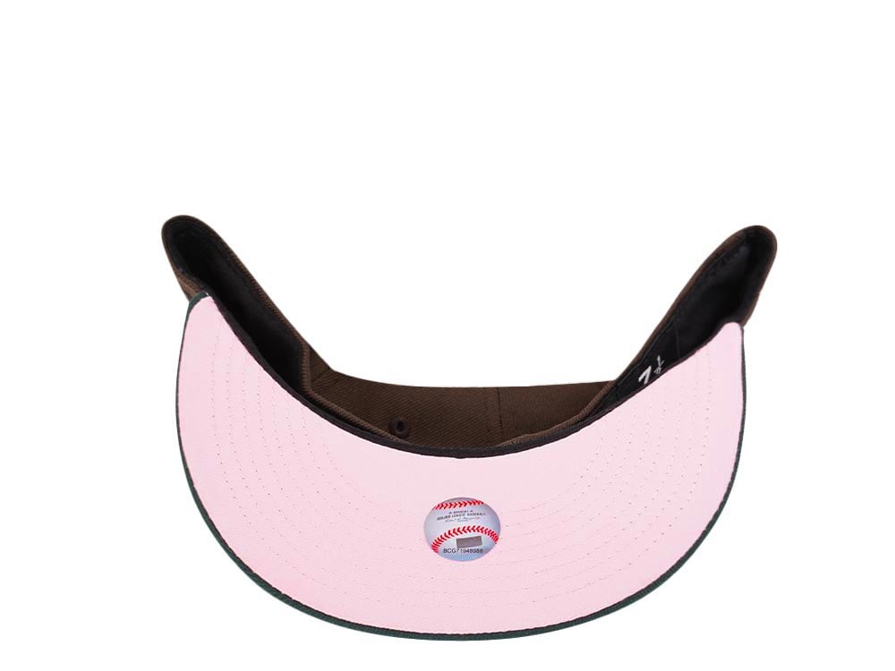 New Era Montreal Expos Brown All Star Game 1982 Forest Pink Edition 59Fifty Fitted Hat
