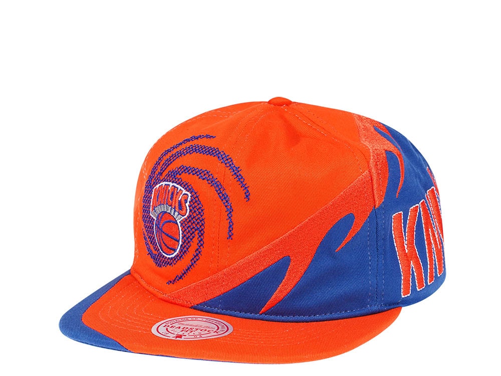 Mitchell & Ness New York Knicks NBA Spiral Deadstock Hardwood Classic Snapback Hat
