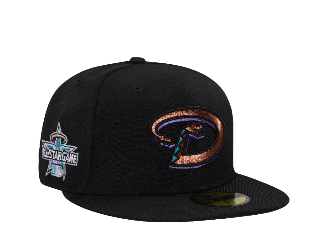 New Era Arizona Diamondbacks World Series 2001 Black and Purple Edition 59Fifty Fitted Hat
