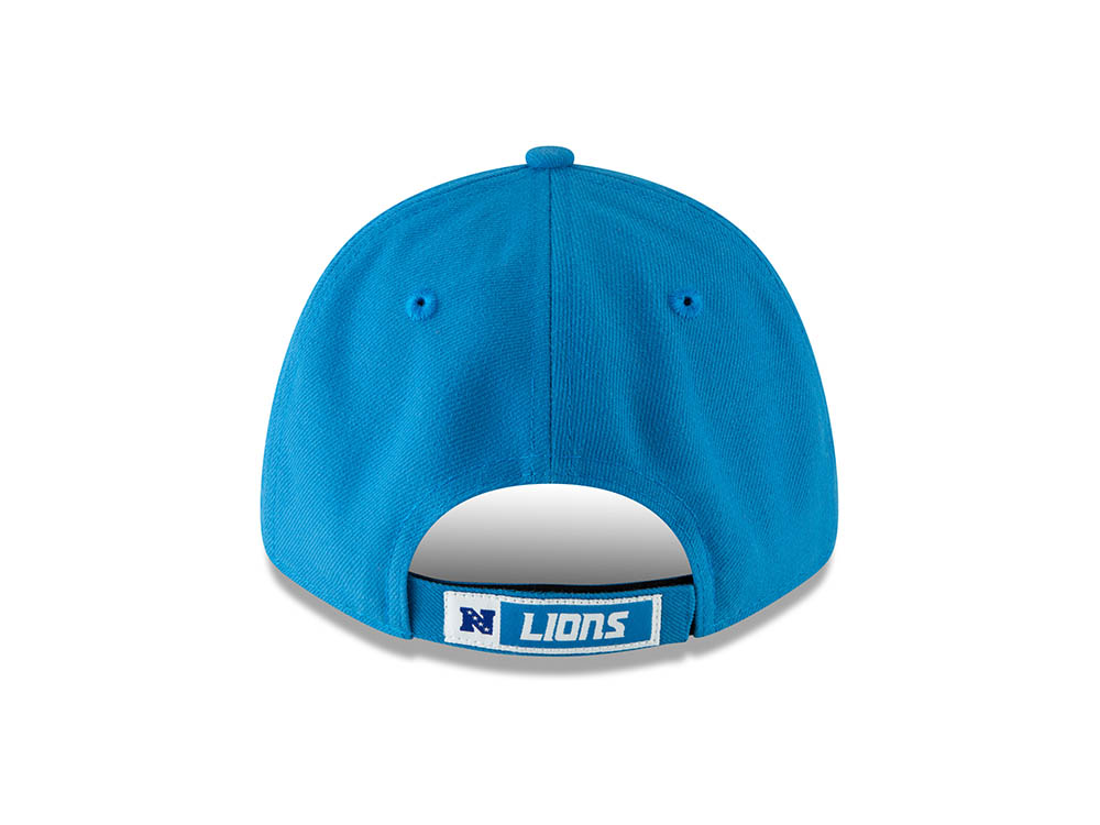 New Era Detroit Lions The League Blue 9Forty Strapback Hat