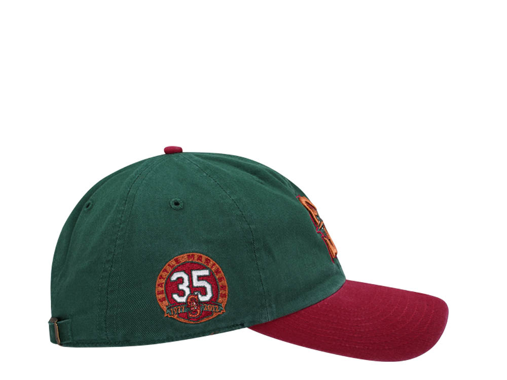 47Brand Seattle Mariners Cooperstown Dark Green Clean Up Strapback Hat