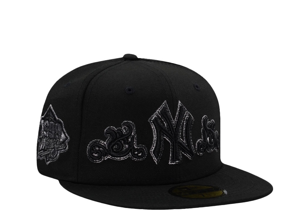 New Era New York Yankees World Series 1999 Metallic Black Prime Edition 59Fifty Fitted Cap