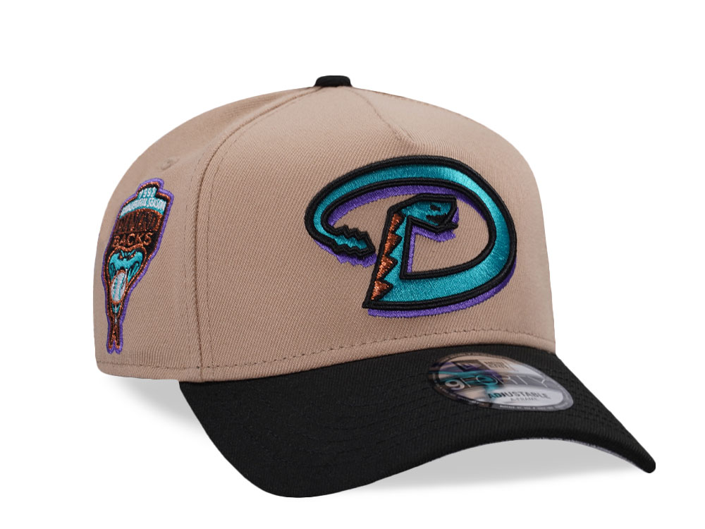 New Era Arizona Diamondbacks Inaugural Season 1998 Camel Two Tone Edition 9Forty A Frame Snapback Cap