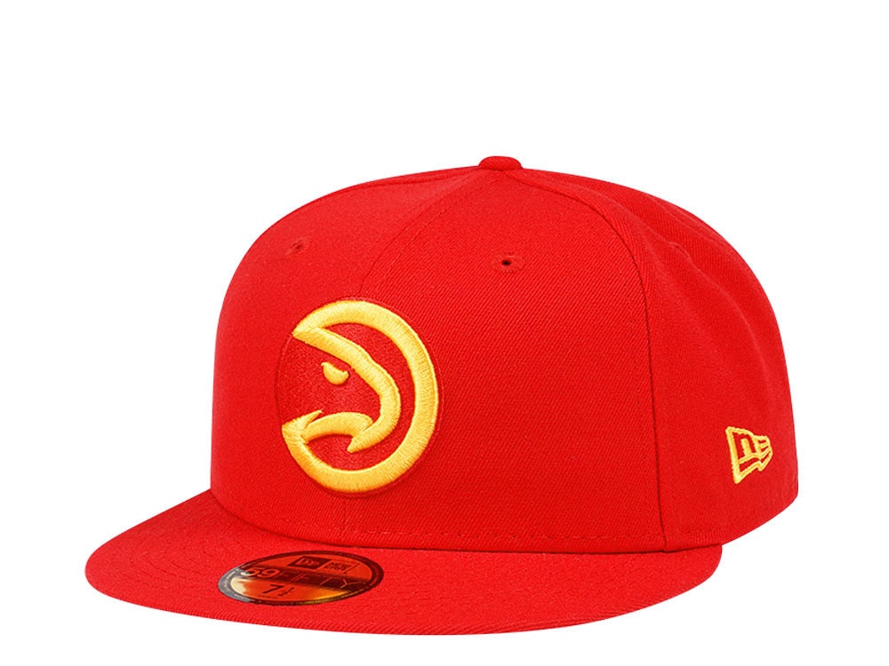 New Era Atlanta Hawks Prime Red Edition 59Fifty Fitted Hat