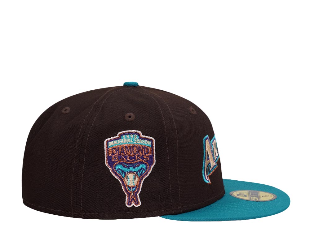 New Era Arizona Diamondbacks Inaugural Season 1998 Burned Copper Two Tone Edition 59Fifty Fitted Hat