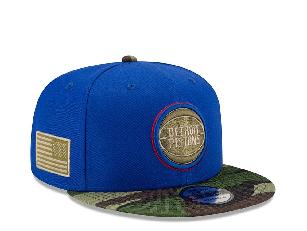 New Era Detroit Pistons NBA All Star Game 2021 Camo Edition 9Fifty Snapback Hat