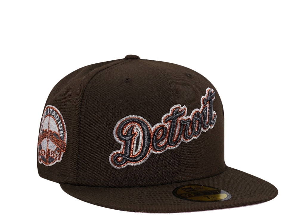 New Era Detroit Tigers Tigers Stadium Burnt Pink Two Tone Edition 59Fifty Fitted Hat
