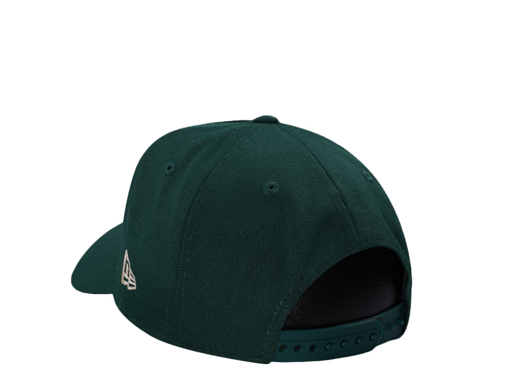 New Era Boston Red Sox Dark Green Prime Edition 9Forty A Frame Snapback Hat