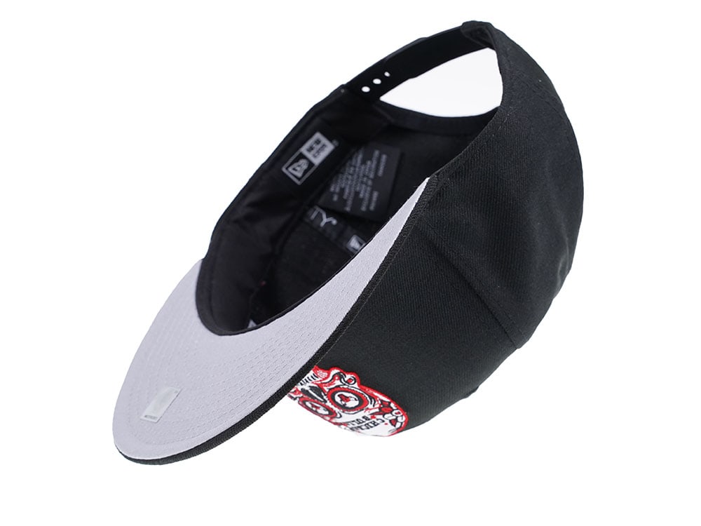 New Era Chicago Bulls Skull Edition 9Fifty Snapback Hat