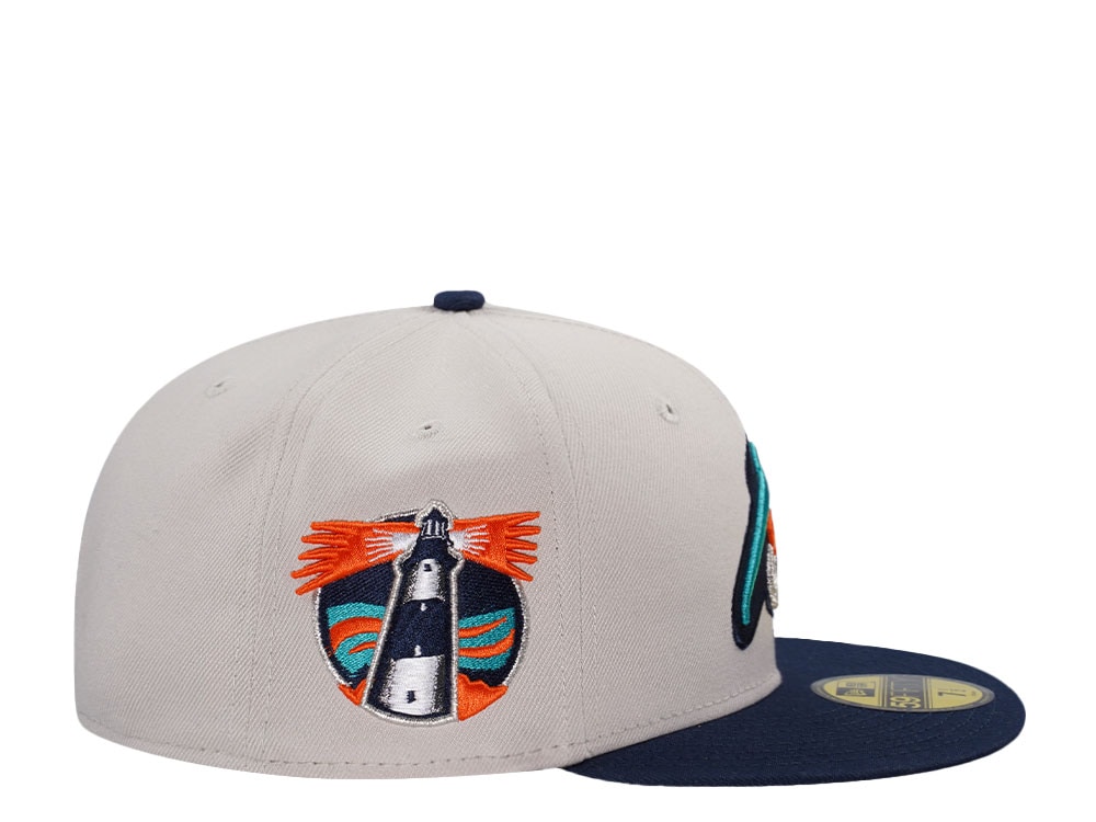 New Era New York Islanders Fisherman Stone Two Tone Edition 59Fifty Fitted Hat