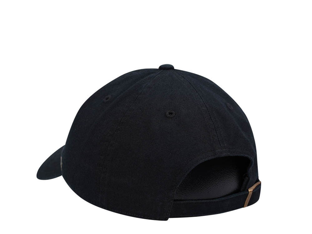 47Brand New York Yankees Black Ballpark Camo Clean Up Strapback Hat
