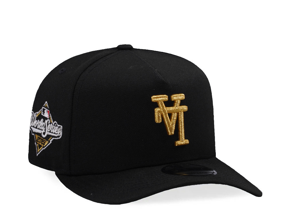 New Era Los Angeles Dodgers World Series 2025 Black Prime Edition 9Fifty A Frame Snapback Cap