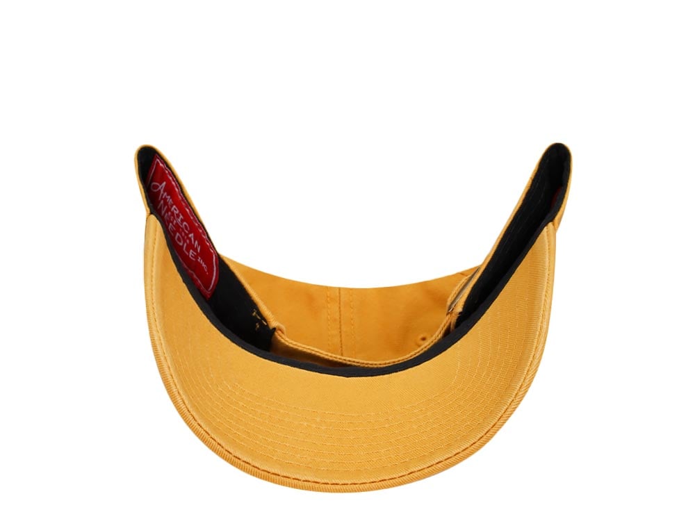American Needle USA Mustard Dadhat Strapback Hat