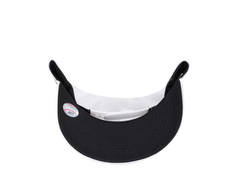 47Brand Los Angeles Dodgers White Downburst Hitch Snapback Hat
