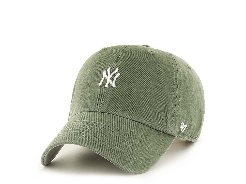 47Brand New York Yankees Moss Base Runner Clean up Strapback Hat