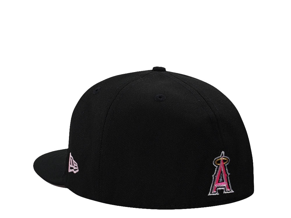 New Era Anaheim Angels 50th Anniversary Clouds Black Prime Edition 59Fifty Fitted Cap